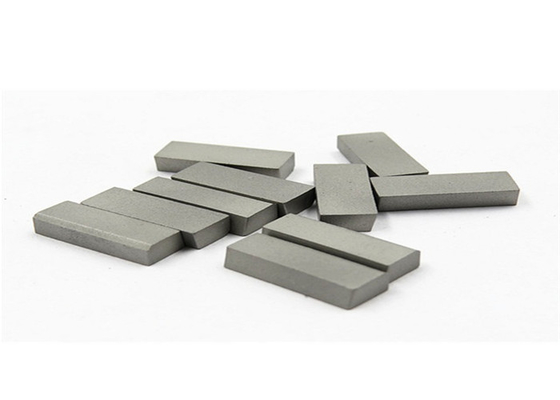 China High Tensile Strength Tungsten Carbide Cutting Tips Smooth Finishing supplier