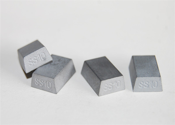 China High Tensile Strength Cemented Carbide Tips , Granite Cutting Tips Easy Welding supplier
