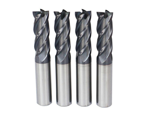 China HRC45 HRC 48 HRC 55 End Mills 2/3/4 Flute Solid Carbide End Mill supplier
