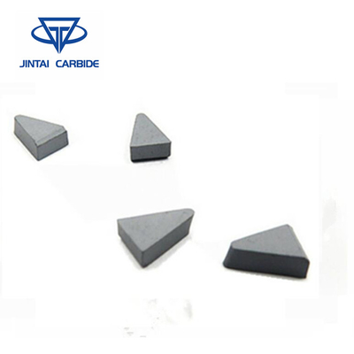 China 100% Raw Tungsten Carbide Tip , Tungsten Carbide Hard Mental Carbide Brazed Tips supplier