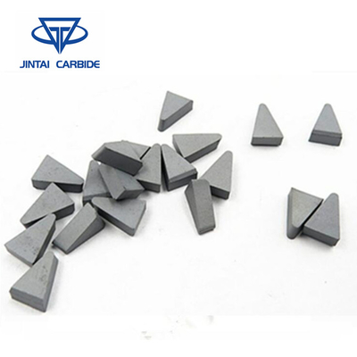 China Brazed Tip Tungsten Carbide Inserts , Carbide Cutting Inserts For Hand Tool Parts supplier