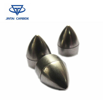 China ISO K20,K40 Polished Tungsten Carbide Button For Mine Coal Cutting , Drill Heads Of Heavy Rock Digging supplier