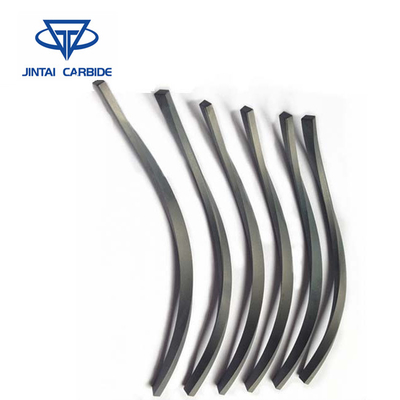 China YG6 YG8 YL10.2 Irregular Cemented Tungsten Carbide Bar Rod Alloy Tungsten Carbide Spiral Strips supplier