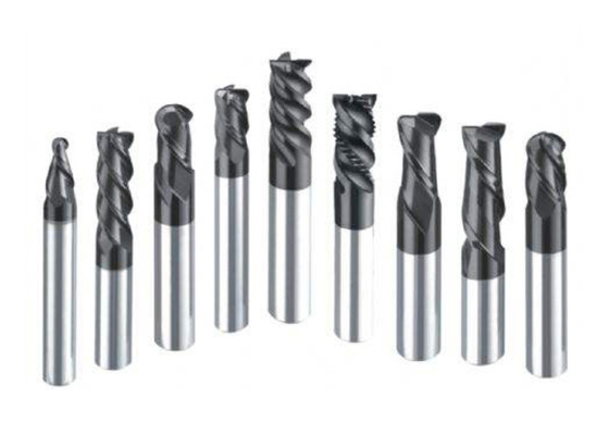 HRC45 Degrees AlTiN Coating Carbide Ball Nose End Mill for Steel Iron and Aluminum Processing supplier