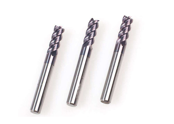 High Toughness Wear Resistance 2 Flute 4 Flute Carbide End Mill supplier