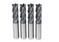 3 Flute Tungsten Carbide Milling Bits 35° Helix Angle Carbide End Mills supplier