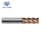 Hrc55 Carbide Square End Mills With Excellent Workpiece Finishes supplier