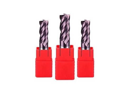 Metalworking Tools Solid Carbide Milling Cutter , Tungsten Carbide End Mill supplier