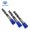 4 Flute Extra Long Length Square End Mill Cutters / Carbide Indexable Milling Cutters End Mill supplier