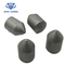 Button Type Flat Face Carbide Water Well Tungsten Carbide Mining Bits / Single Chisel High Air Press supplier